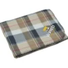 Aberdeen Fleece Blanket - Embroidered