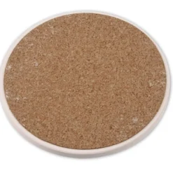 Absorbent Stone Coaster Duo - Round