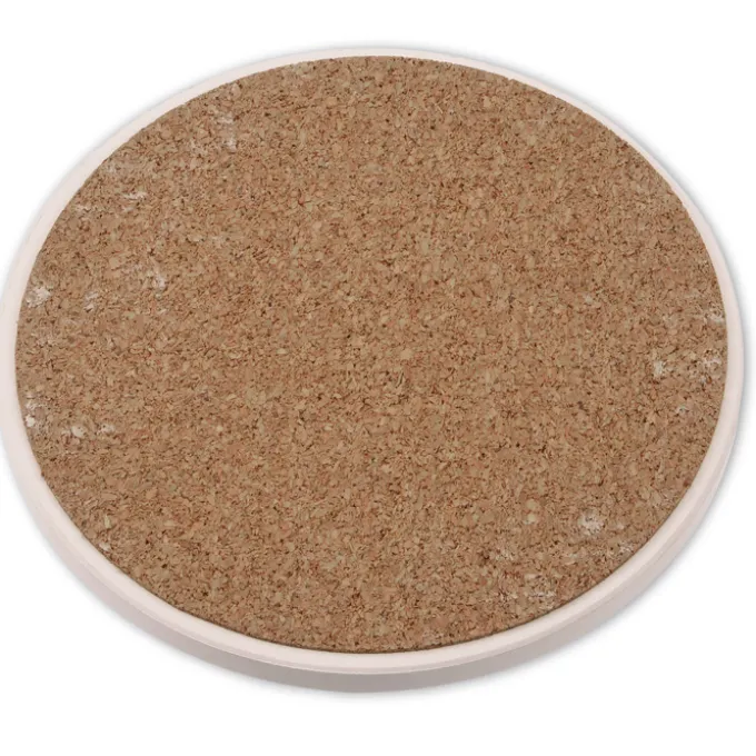 Absorbent Stone Coaster Duo - Round