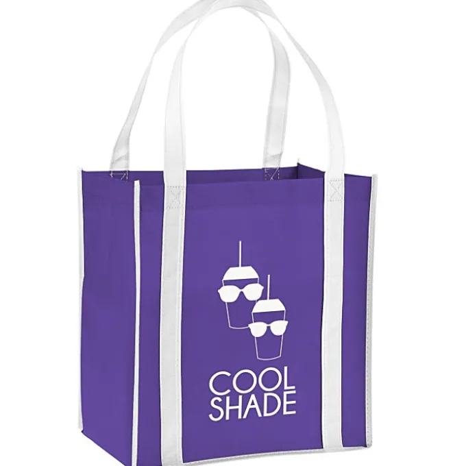 Accent Handle Grocery Bag