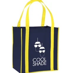 Accent Handle Grocery Bag