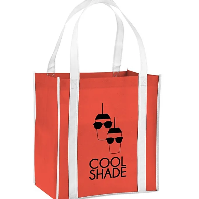Accent Handle Grocery Bag