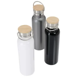 Accord Vacuum Bottle with Wood Lid - 21 oz