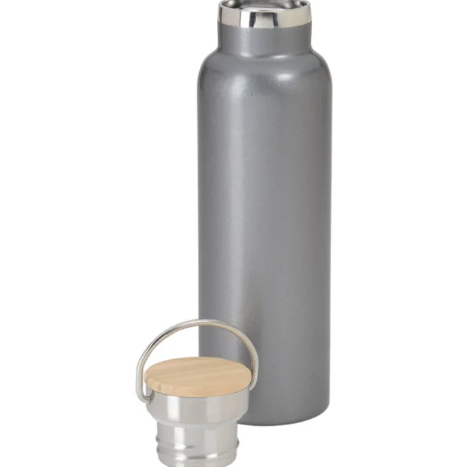 Accord Vacuum Bottle with Wood Lid - 21 oz
