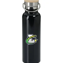 Accord Vacuum Bottle with Wood Lid - 21 oz - Full Color