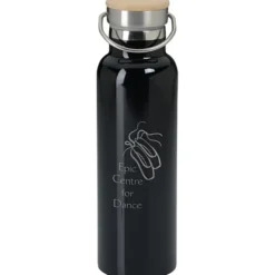 Accord Vacuum Bottle with Wood Lid - 21 oz - Laser Engraved