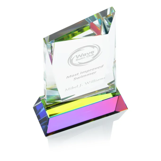 Achievement Crystal Award - 5 inches