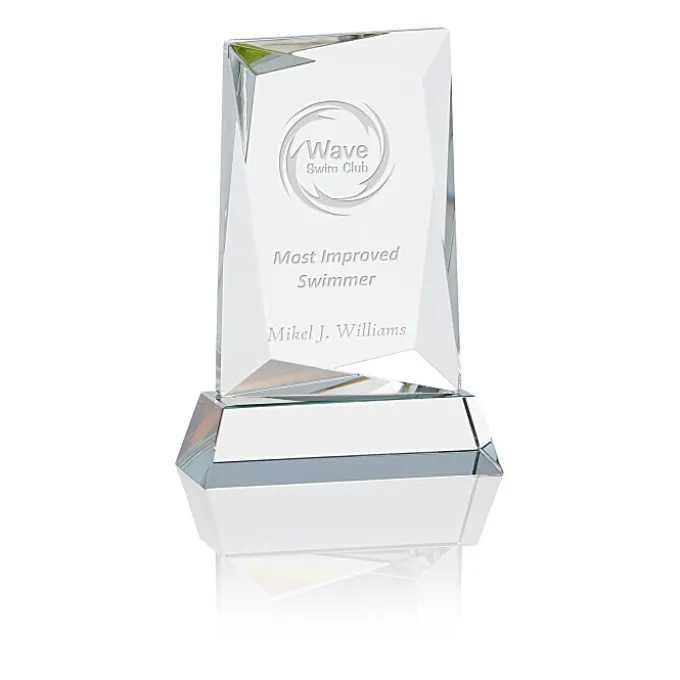 Achievement Crystal Award - 5 inches - 24 hr