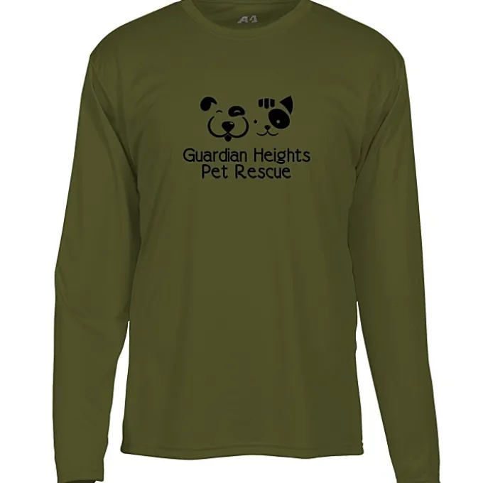 A4 Cooling Performance LS Tee - Men's - Screen