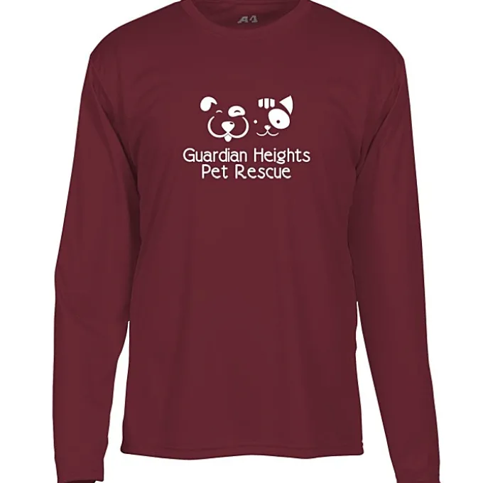 A4 Cooling Performance LS Tee - Men's - Screen