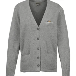 Acrylic V-Neck Cardigan - Ladies'