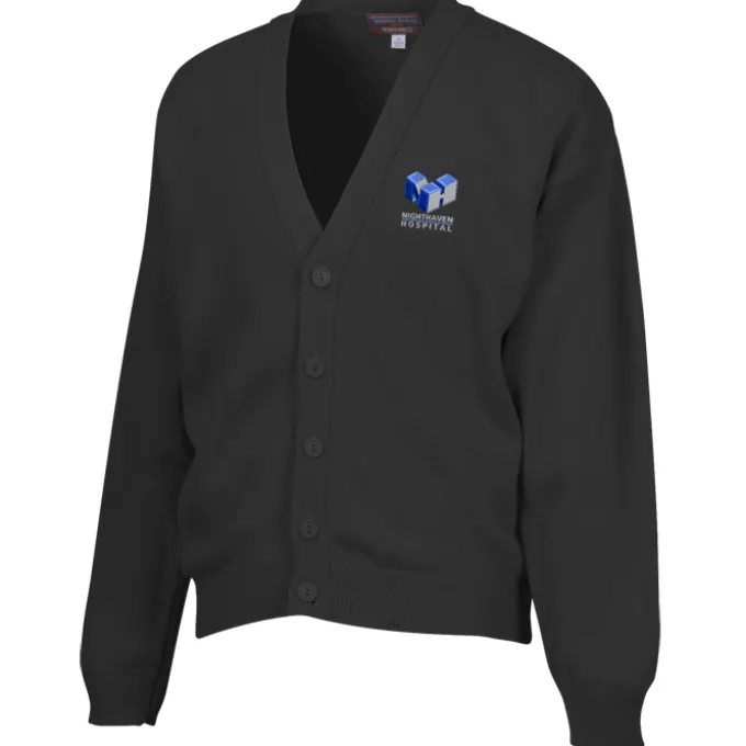 Acrylic V-Neck Cardigan - Men's