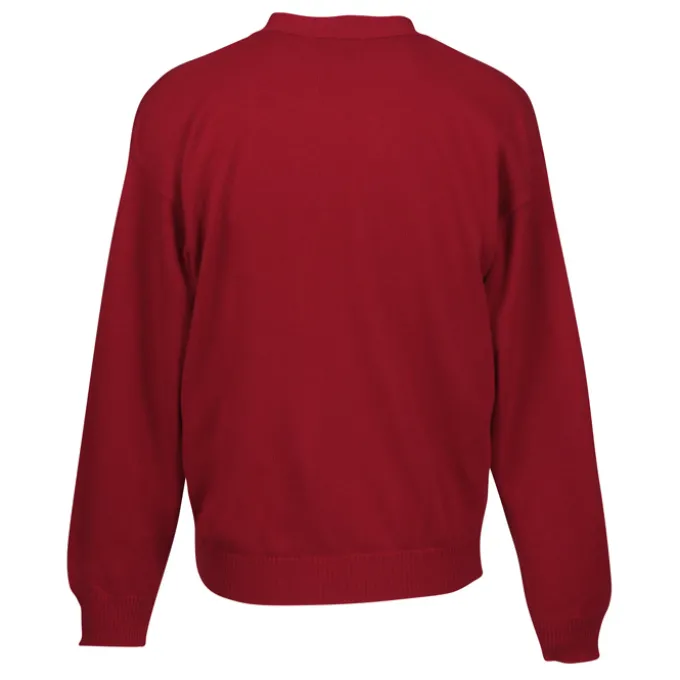 Acrylic V-Neck Cardigan - Men's - 24 hr
