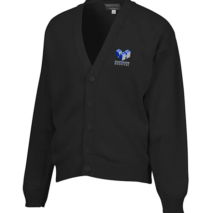 Acrylic V-Neck Cardigan - Men's - 24 hr