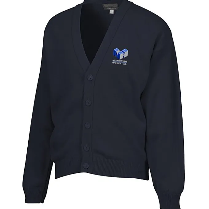 Acrylic V-Neck Cardigan - Men's - 24 hr