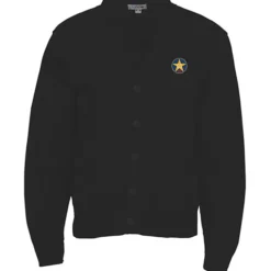 Acrylic V-Neck Cardigan with Pockets - Men's - 24 hr