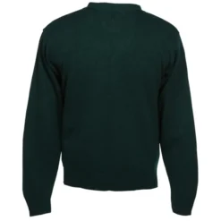 Acrylic V-Neck Cardigan with Pockets - Men's - 24 hr