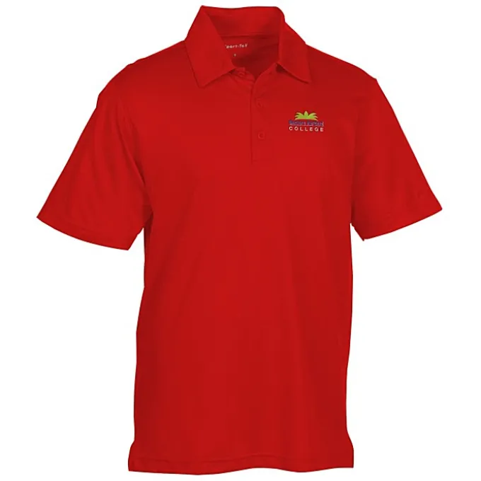 Active Textured Performance Polo - Men's - 24 hr