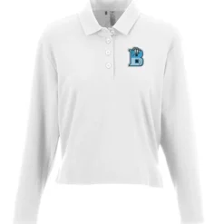 adidas Beyond Long Sleeve Loose Polo - Ladies'