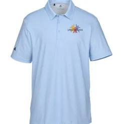 adidas Diamond Dot Print Polo