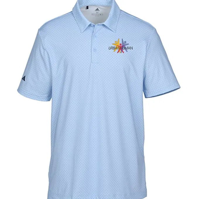 adidas Diamond Dot Print Polo