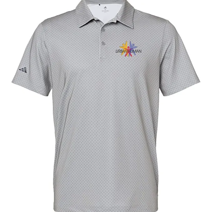 adidas Diamond Dot Print Polo
