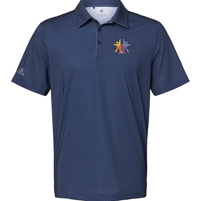 adidas Diamond Dot Print Polo