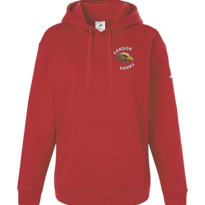 adidas Fleece Hoodie - Ladies' - Embroidered