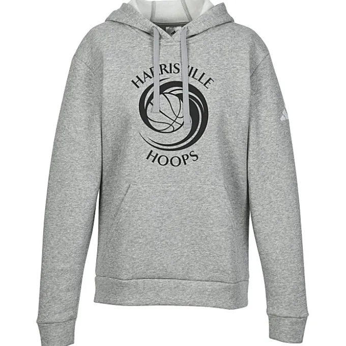 adidas Fleece Hoodie - Ladies' - Screen