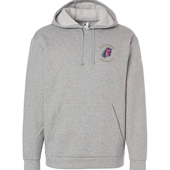 adidas Fleece Hoodie - Men's - Embroidered