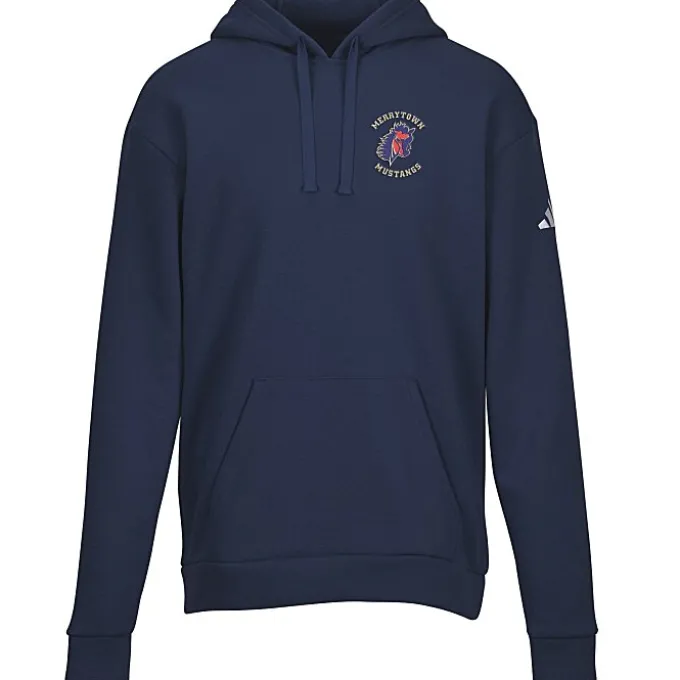 adidas Fleece Hoodie - Men's - Embroidered