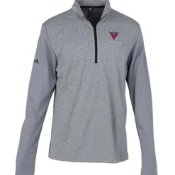 adidas Heather Block Print 1/4-Zip Pullover