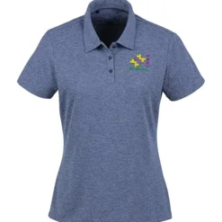 adidas Heathered Polo - Ladies'