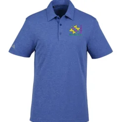 adidas Heathered Polo - Men's