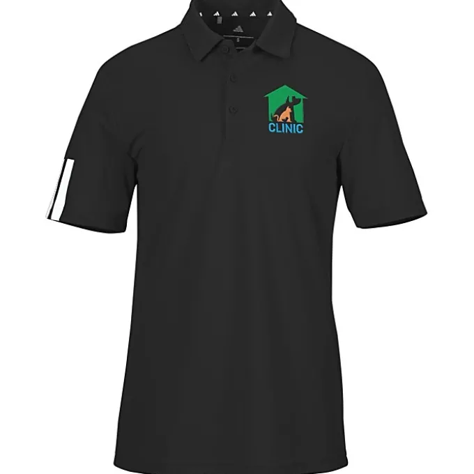 adidas Performance 3-Stripes Climacool Polo