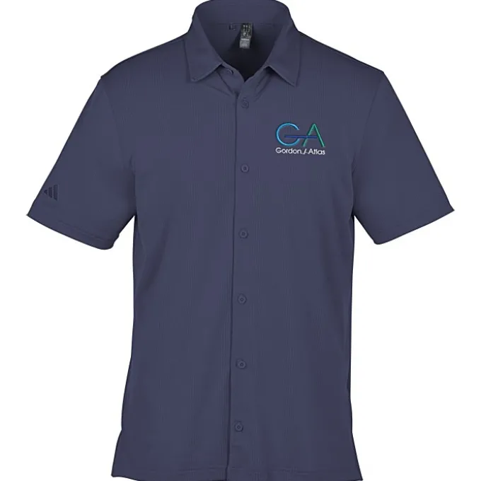 adidas Short Sleeve Button-Down Shirt