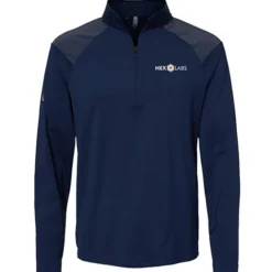 adidas Shoulder Stripe 1/4-Zip Pullover - Men's