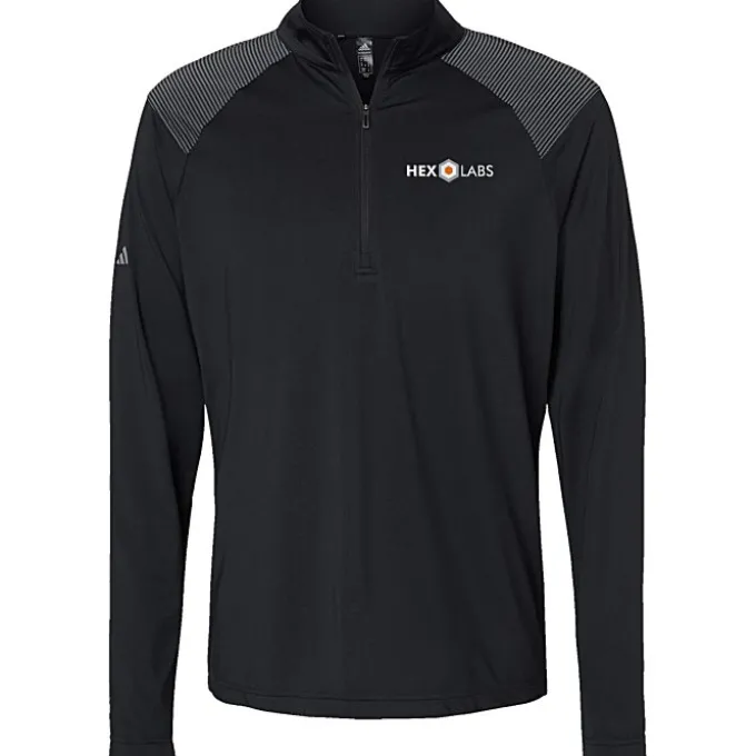 adidas Shoulder Stripe 1/4-Zip Pullover - Men's