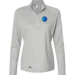 adidas Space-Dyed 1/4-Zip Pullover - Ladies'