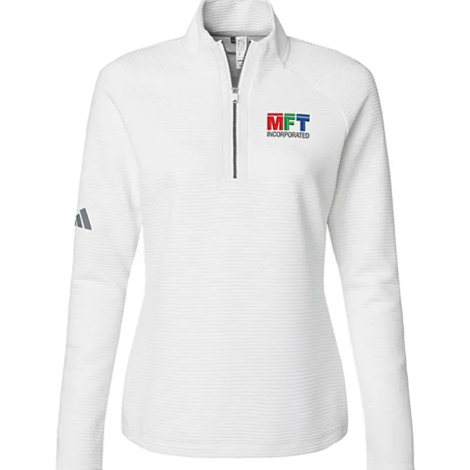 adidas Spacer 1/4-Zip Pullover - Ladies'