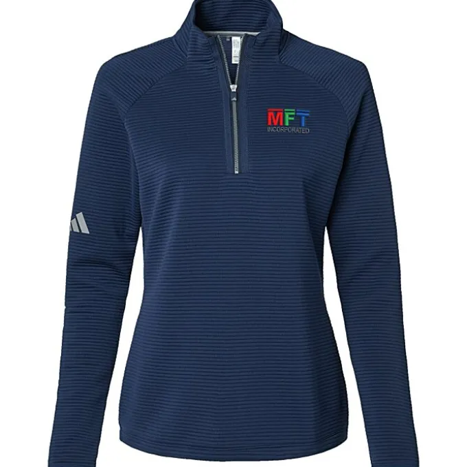 adidas Spacer 1/4-Zip Pullover - Ladies'
