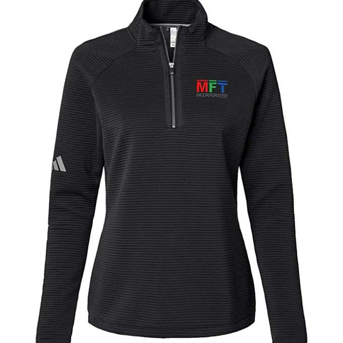 adidas Spacer 1/4-Zip Pullover - Ladies'