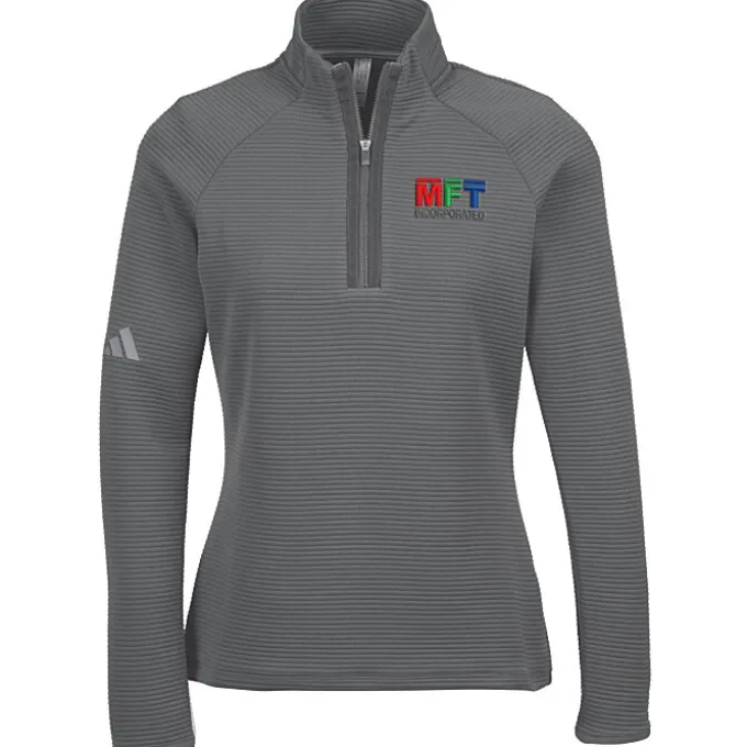 adidas Spacer 1/4-Zip Pullover - Ladies'