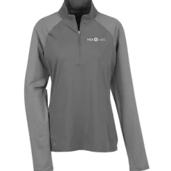 adidas Stripe Block 1/4-Zip Pullover - Ladies'