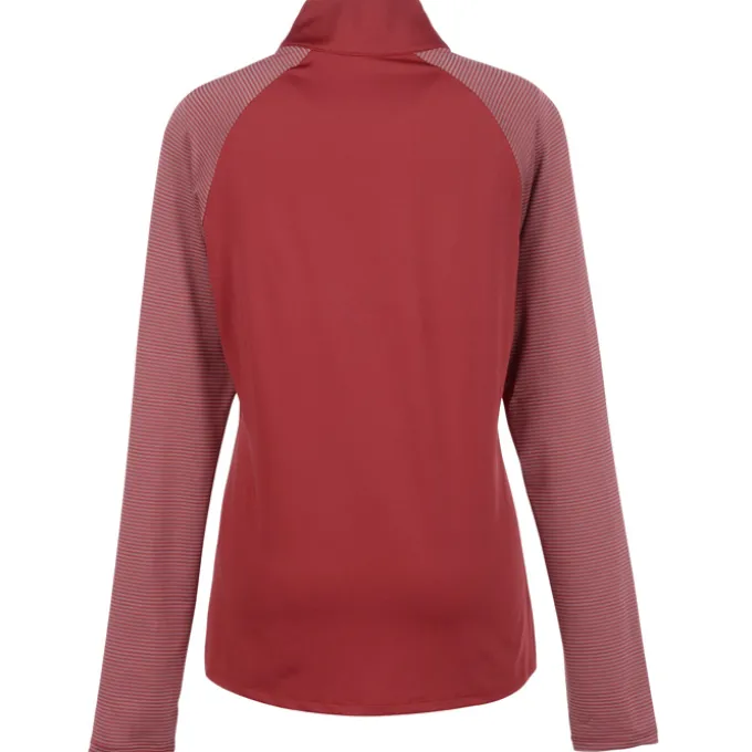 adidas Stripe Block 1/4-Zip Pullover - Ladies'