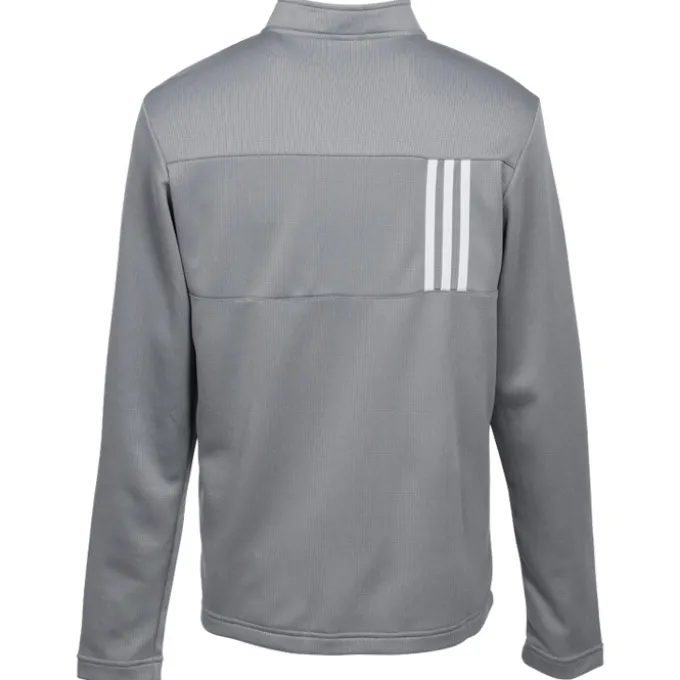 adidas 3-Stripes Double Knit 1/4-Zip Pullover - Men's