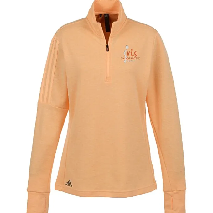 adidas 3-Stripes 1/4-Zip Pullover - Ladies'
