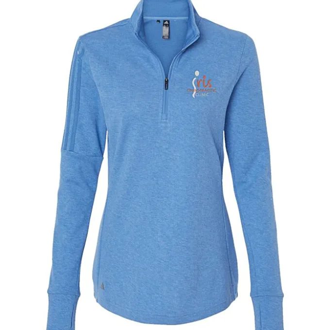 adidas 3-Stripes 1/4-Zip Pullover - Ladies'