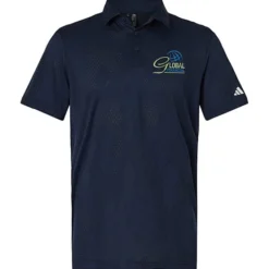 adidas Ultimate365 Textured Diamond Jacquard Polo