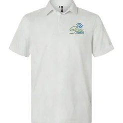 adidas Ultimate365 Textured Diamond Jacquard Polo